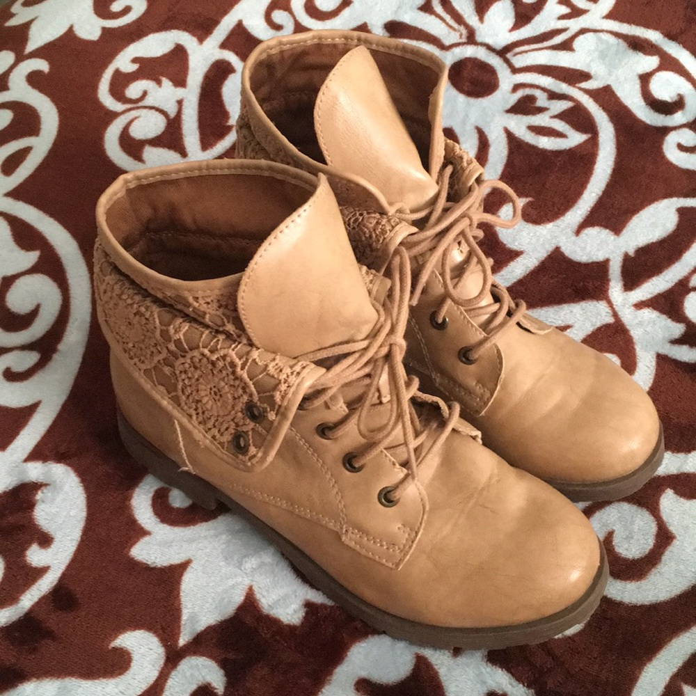 Rock and Candy Spraypaint Boots